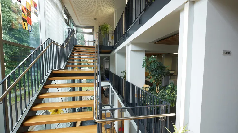 Treppe im Schlerhaus