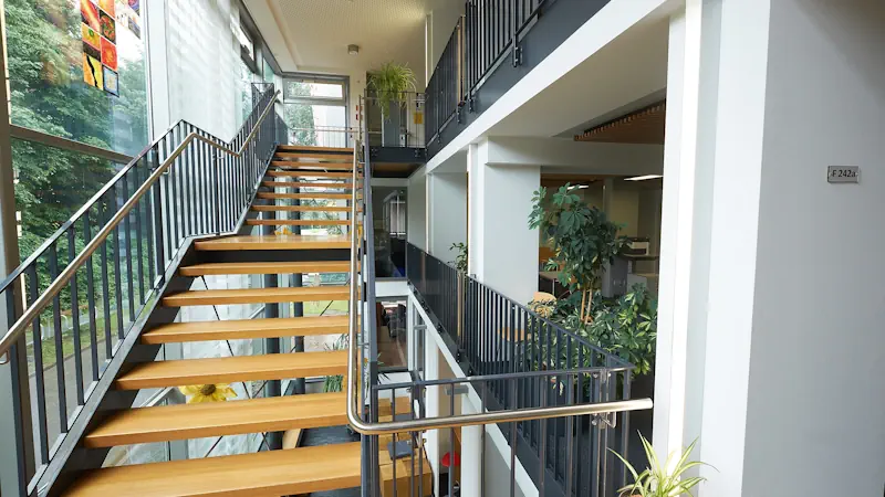 Treppe im Schülerhaus