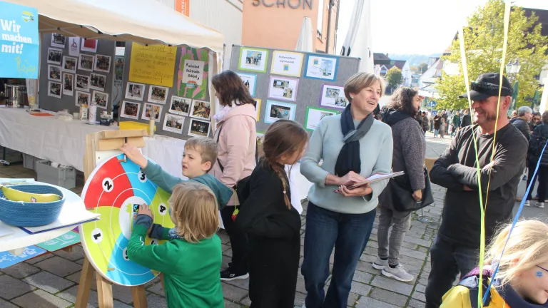 Stand auf dem Fest der Kulturen