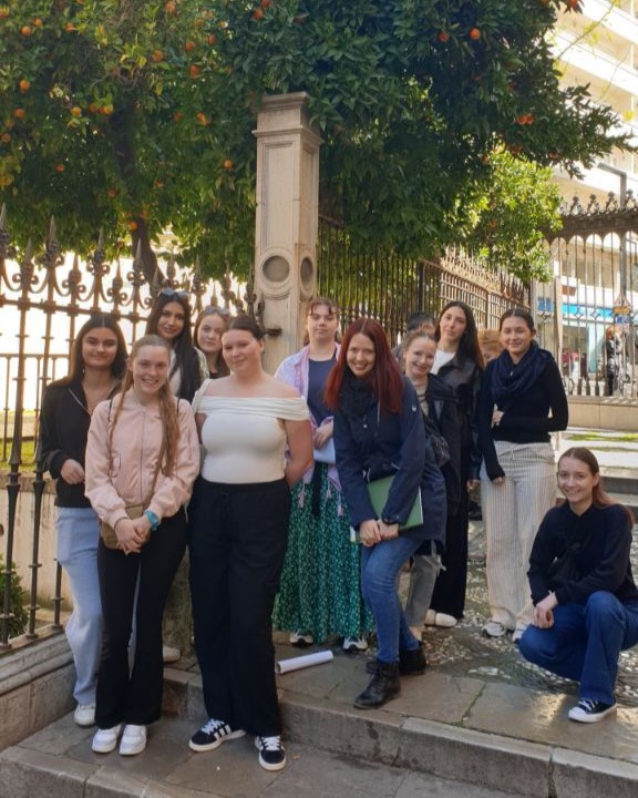 Reisegruppe in Granada