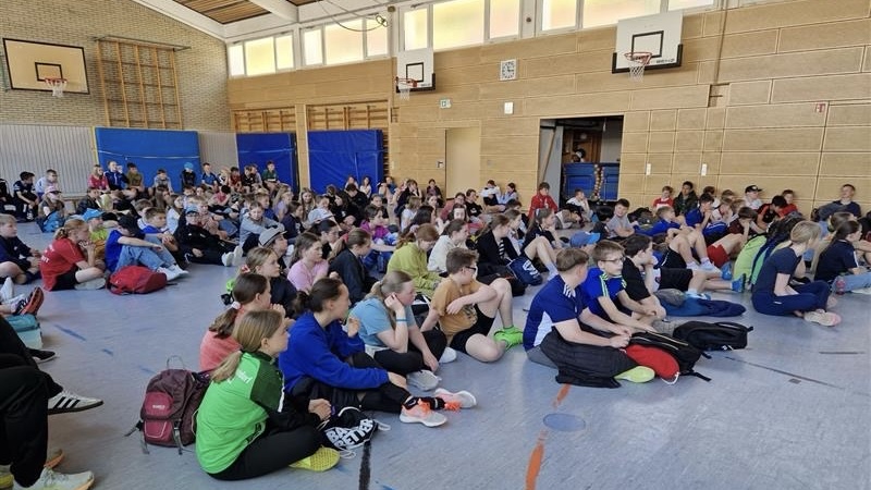 SchlerInnen bei der Infoveranstaltung