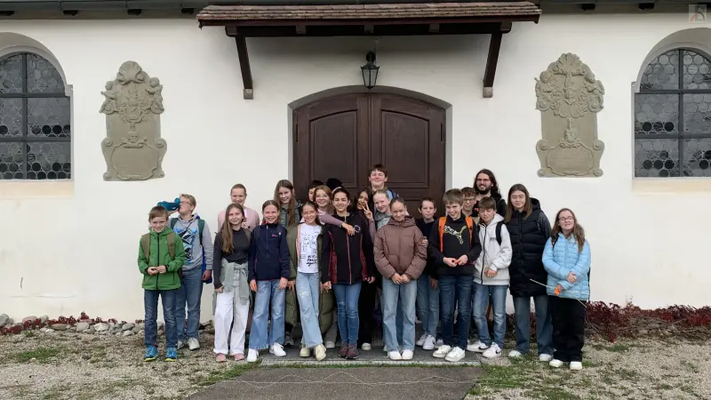 Die G7a vor der Laizer Kirche