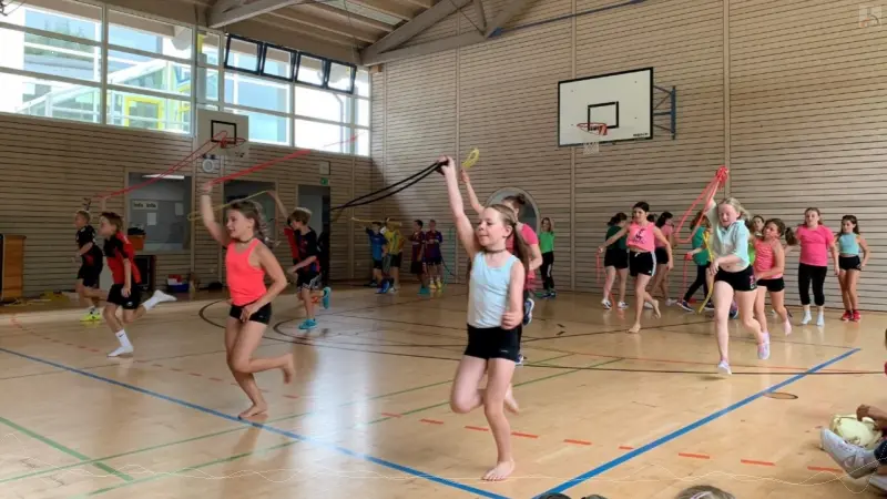 Aufführung Zirkusprojekt