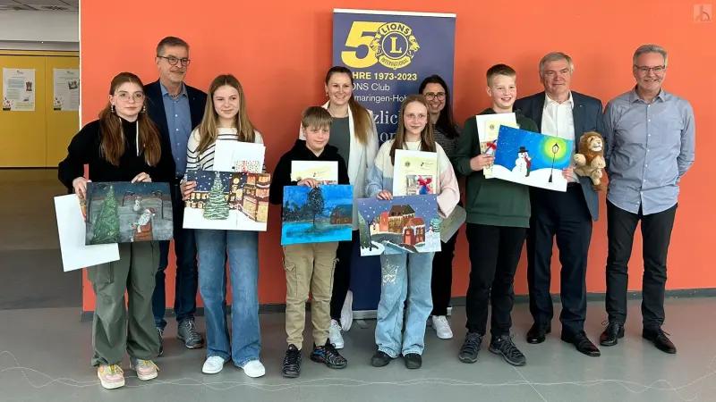 Alle Preisträger des Malwettbewerbs